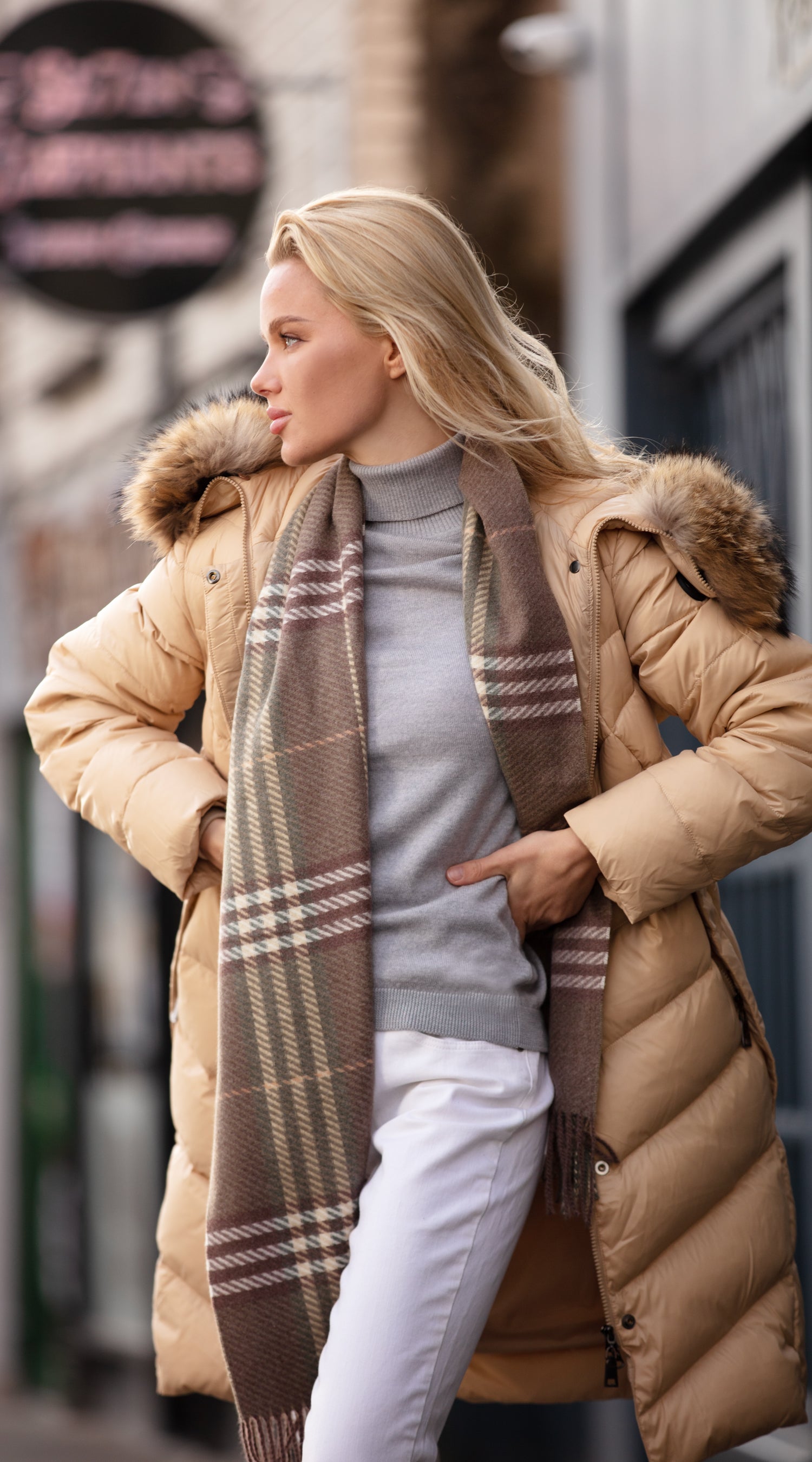 Ladies down filled coats online