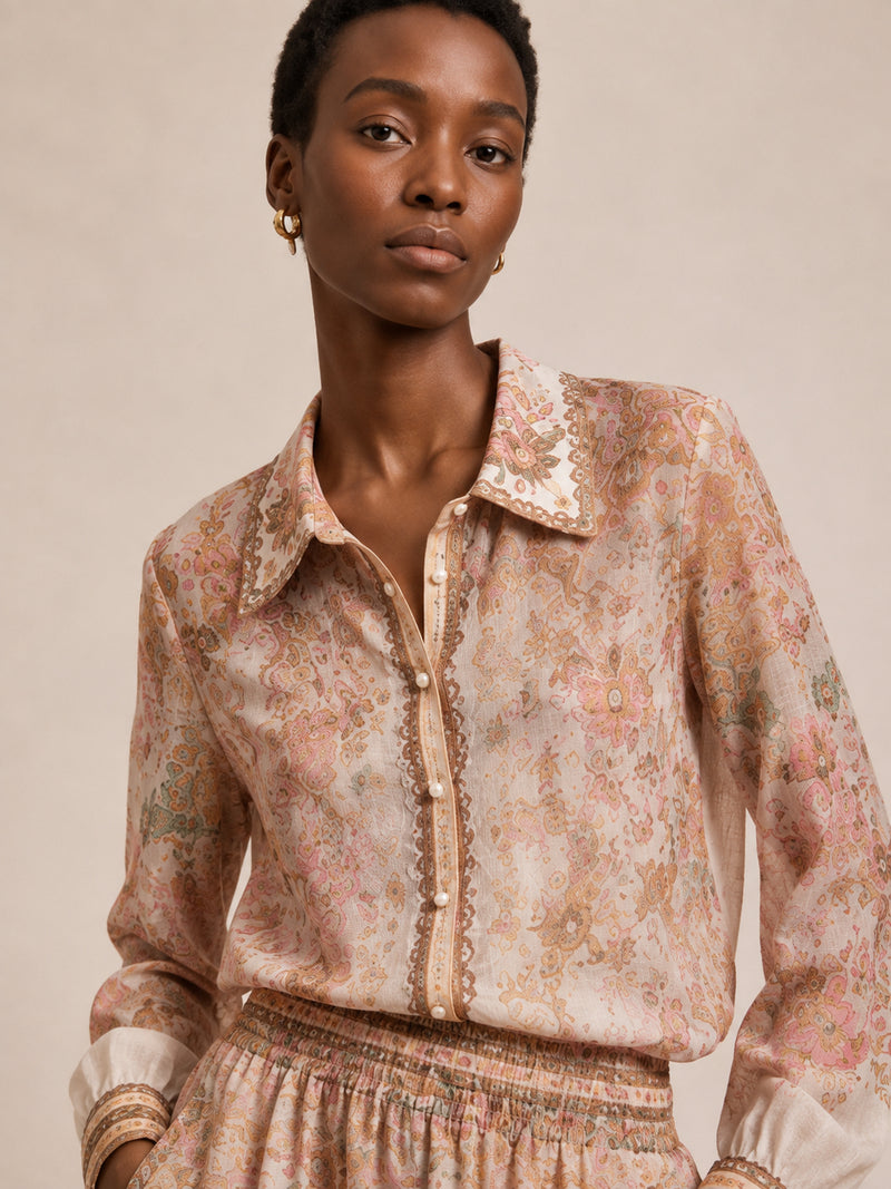 Peach Blossom Co-Ord Set