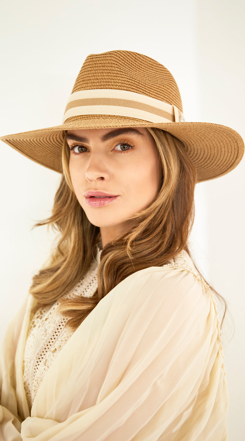 Havana Fedora Hat - Toast