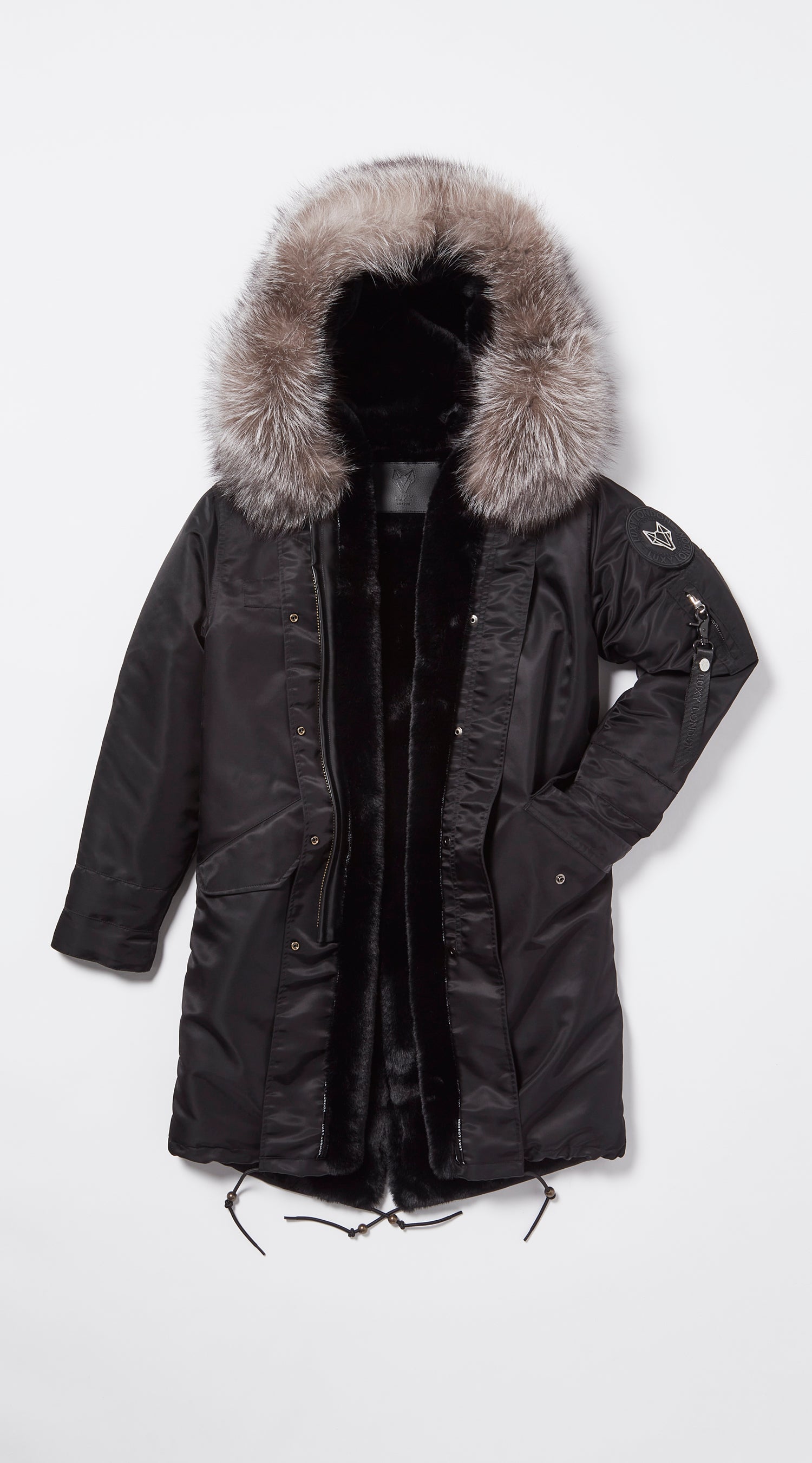 Glacier Wear - Men's and Women's Real Fur Lined Parka, Real Fur