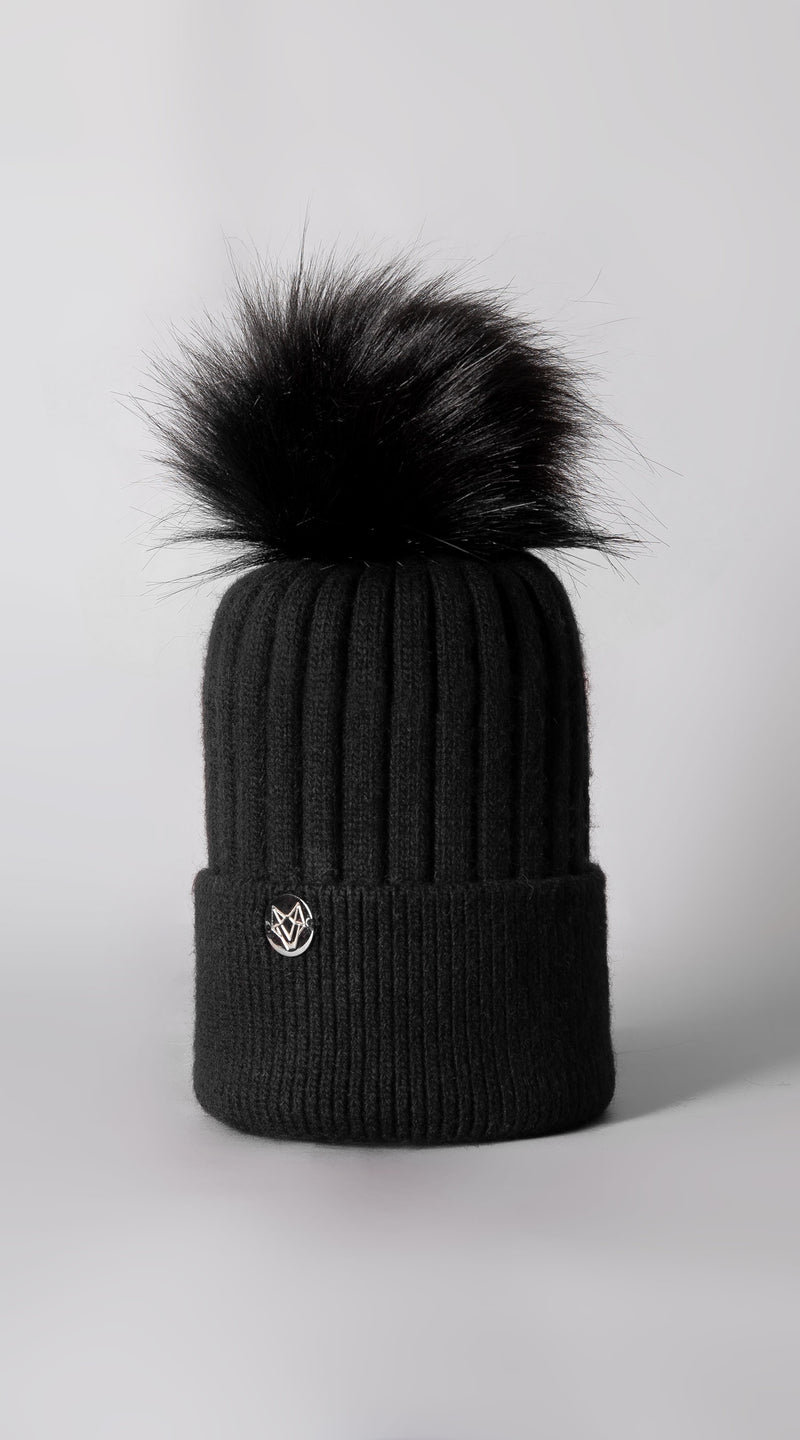 Mens Faux Harley Pom Pom Hat Black – Luxy London