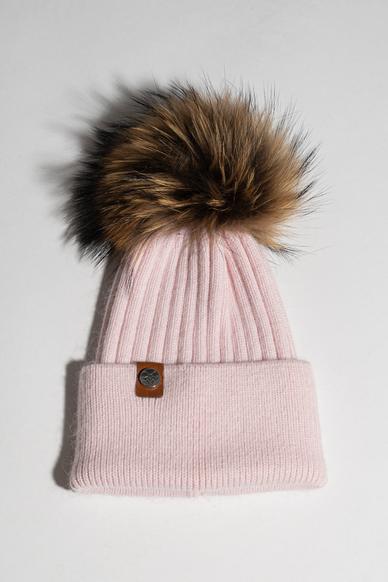 Harley Pom Pom Hat - Pink